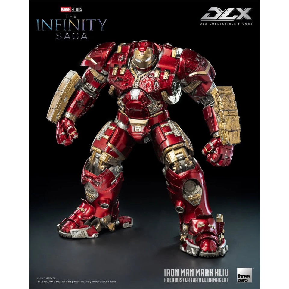 [Preventa]  Marvel Studios: The Infinity Saga Iron Man Mark 44 Hulkbuster Battle Damaged DLX Threezero