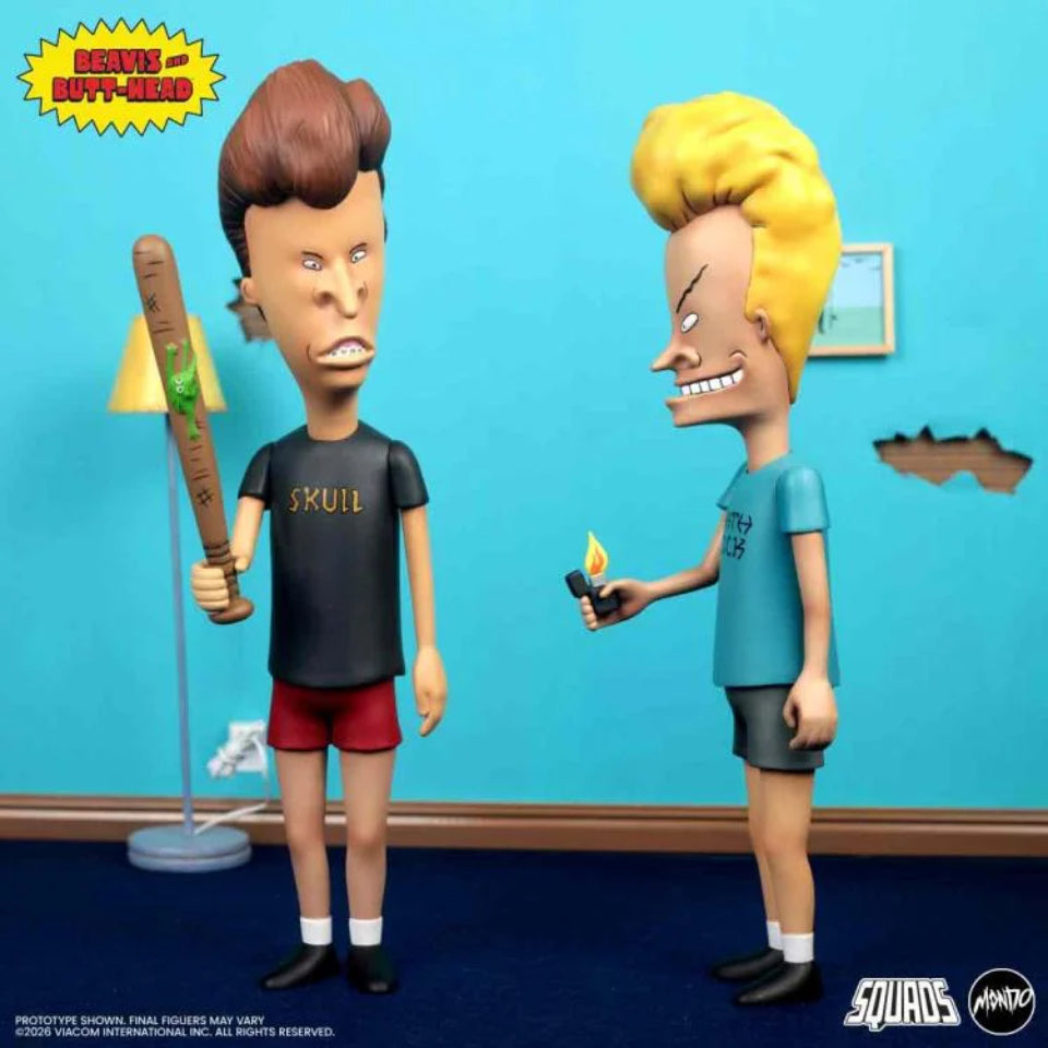 [Preventa] Beavis &amp; Butt-Head Beavis &amp; Butt-Head Figure Set Mondo