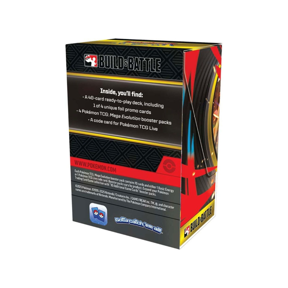 Pokémon TCG: Mega Evolution - Build &amp; Battle (inglés)