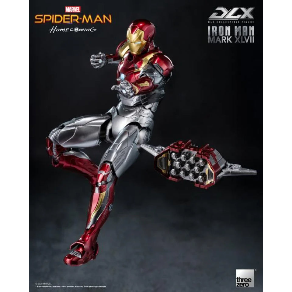 [Preventa]  Spider-Man: Homecoming Iron Man Mark 47 DLX Action Figure Three Zero