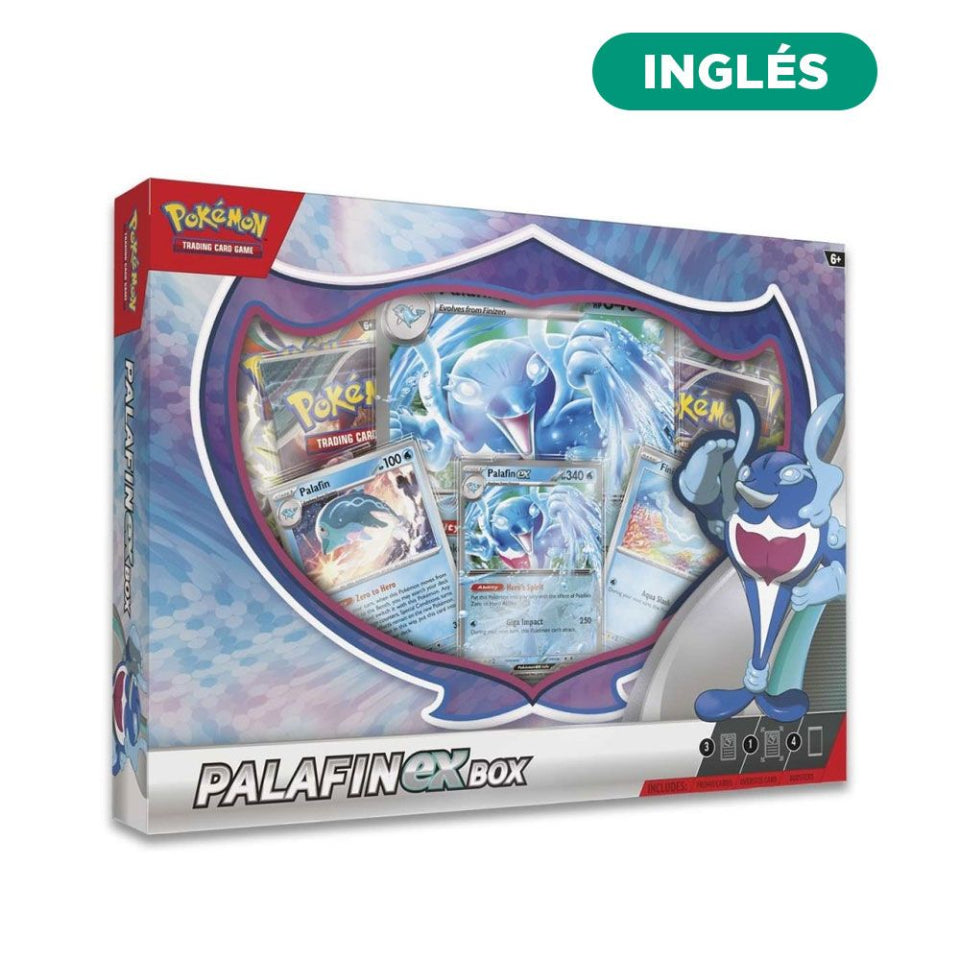 Pokémon TCG: TCG Palafin Ex Box INGLÉS/ESPAÑOL