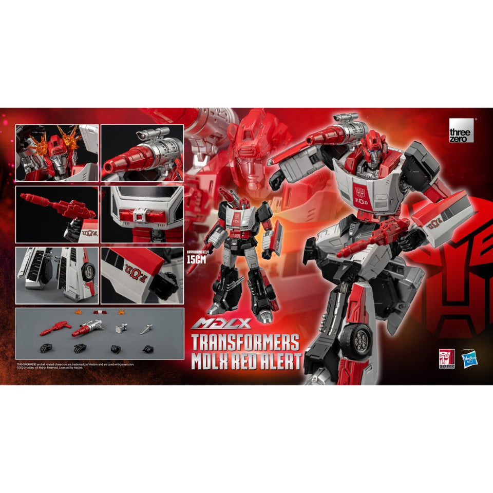 [Preventa] Transformers Red Alert MDLX Action Figure Threezero