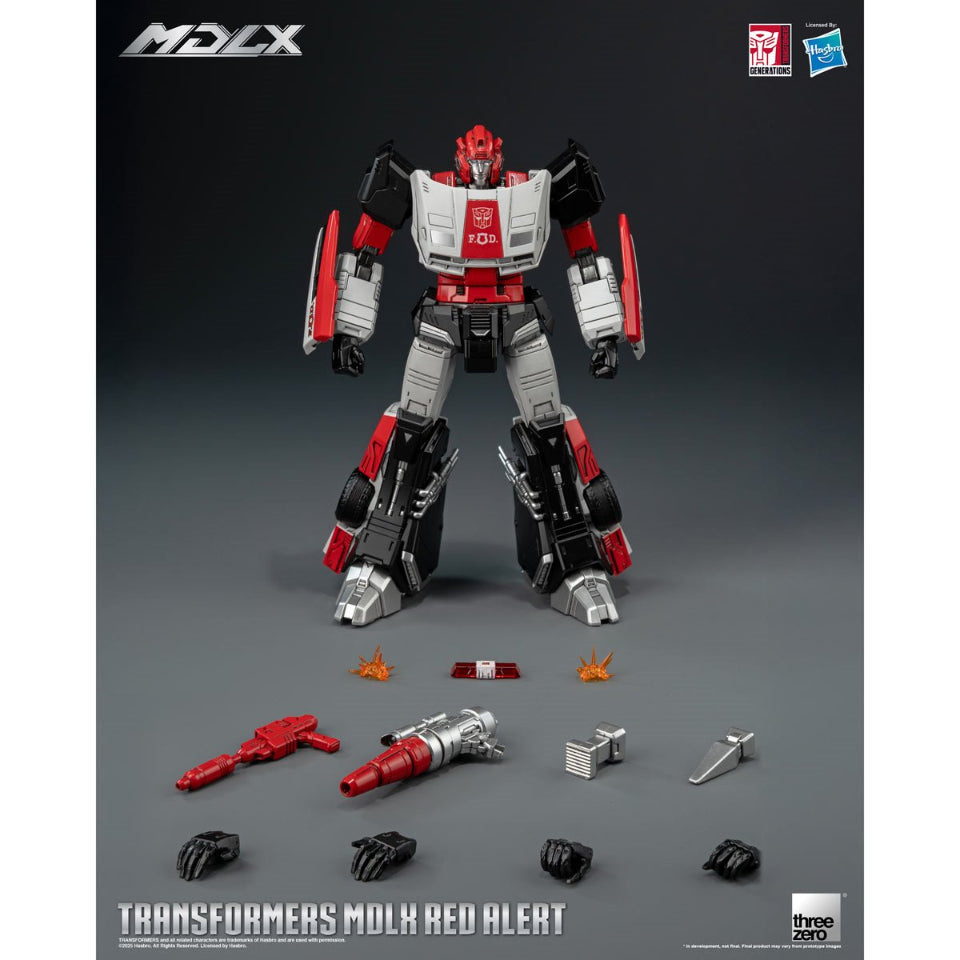 [Preventa] Transformers Red Alert MDLX Action Figure Threezero