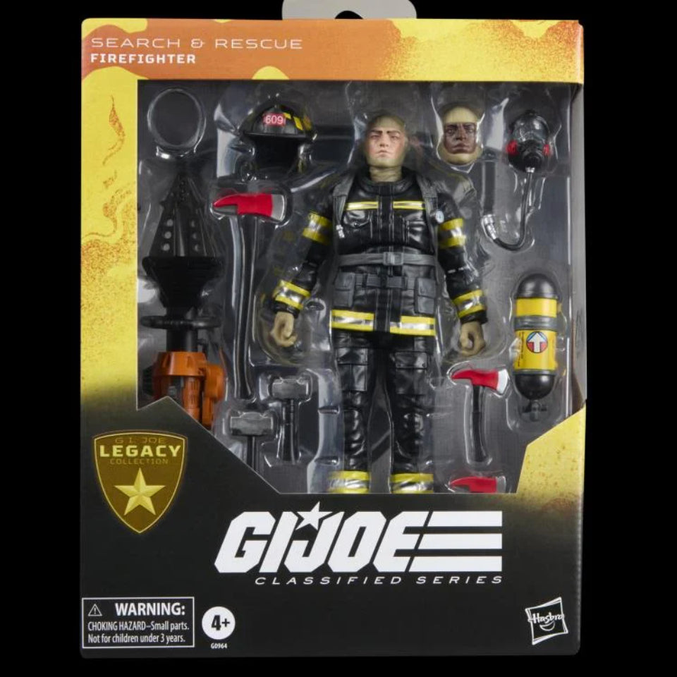 [Preventa] G.I. Joe Search &amp; Rescue Firefighter Classified Series Legacy Collection