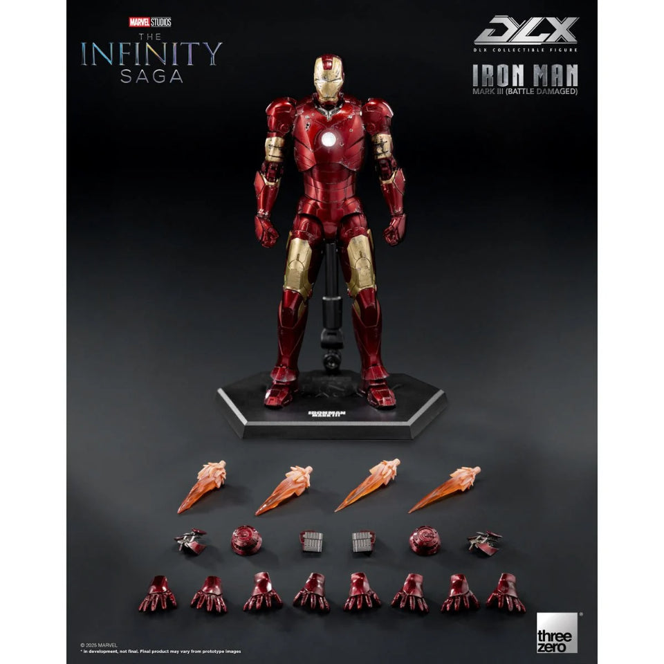 [Preventa] The Infinity Saga Iron Man Mark 3 (Battle Damaged) DLX Action Figure