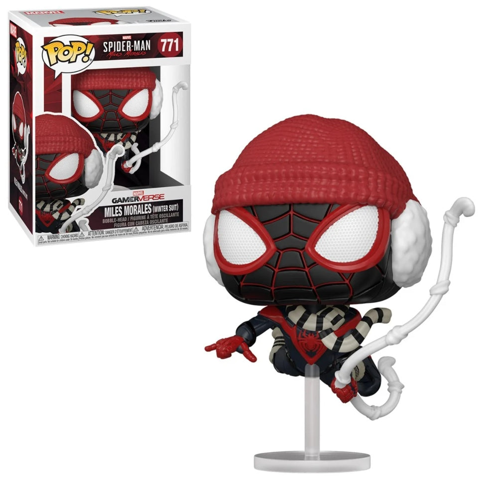 Spider-Man Miles Morales Game Winter Suit Pop! 771