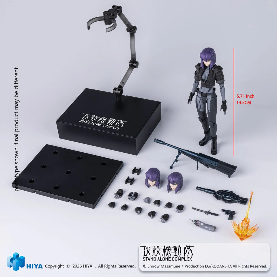 [Preventa] Ghost in the Shell: Stand Alone Complex Motoko Kusanagi Combat Suit Exquisite Super Series