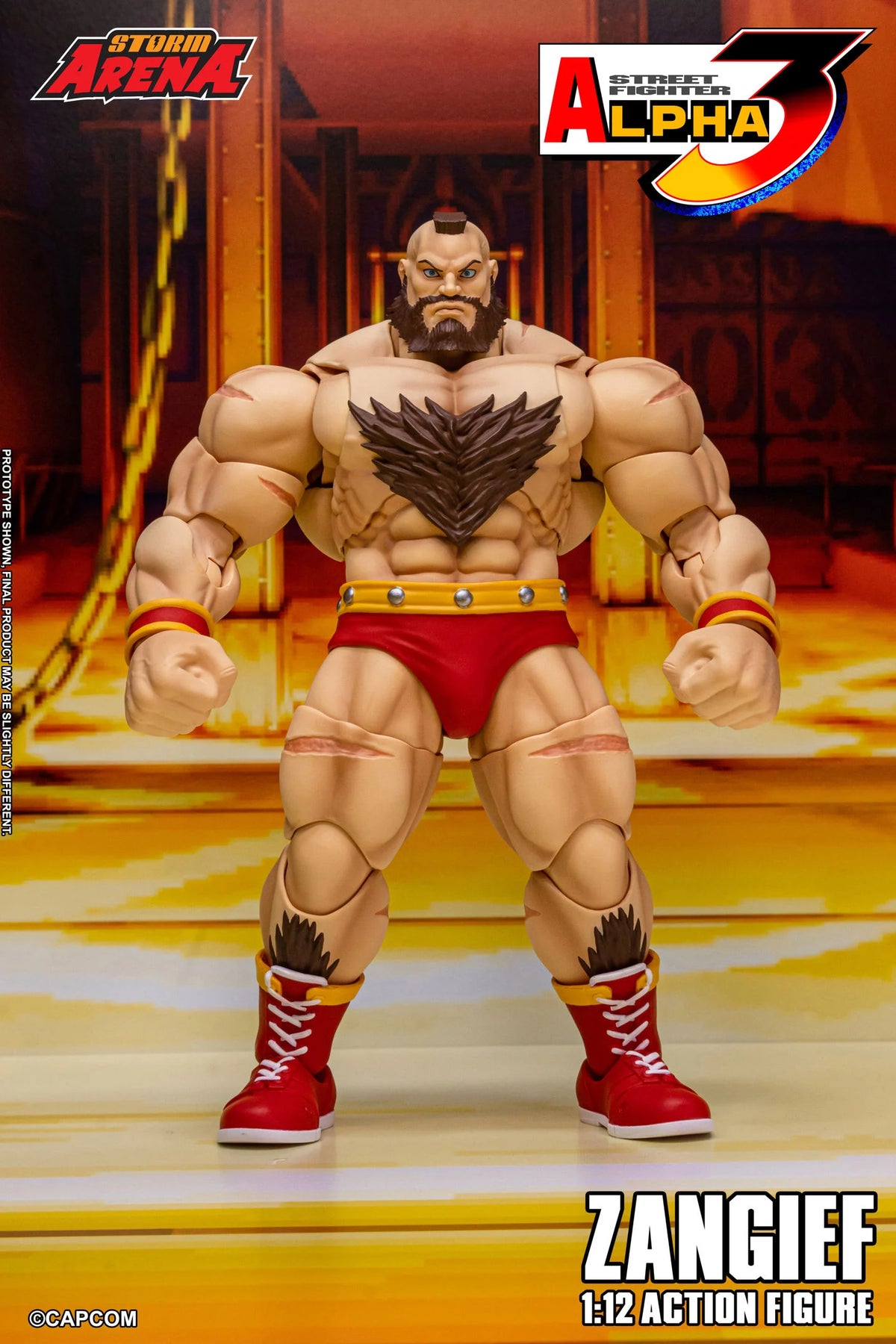 [Preventa] Street Fighter Alpha 3 Storm Arena Zangief 1/12 Storm Collectibles
