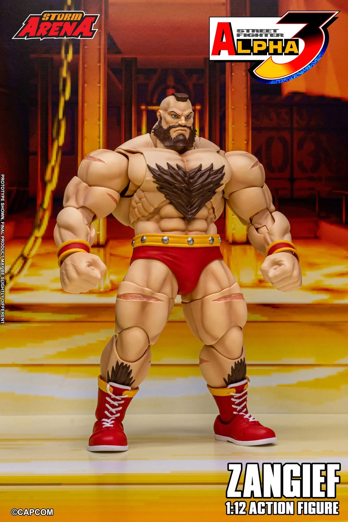 [Preventa] Street Fighter Alpha 3 Storm Arena Zangief 1/12 Storm Collectibles