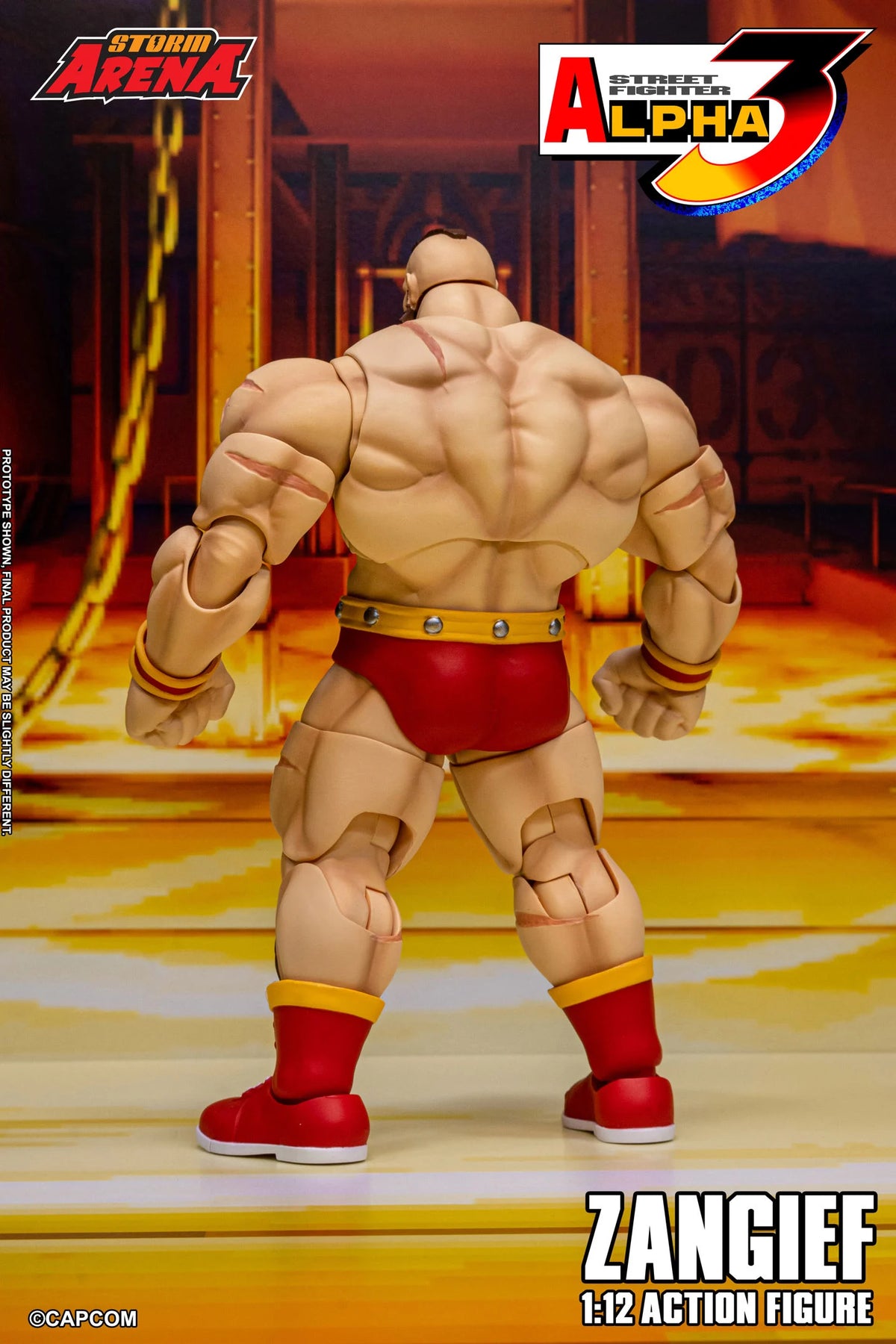 [Preventa] Street Fighter Alpha 3 Storm Arena Zangief 1/12 Storm Collectibles