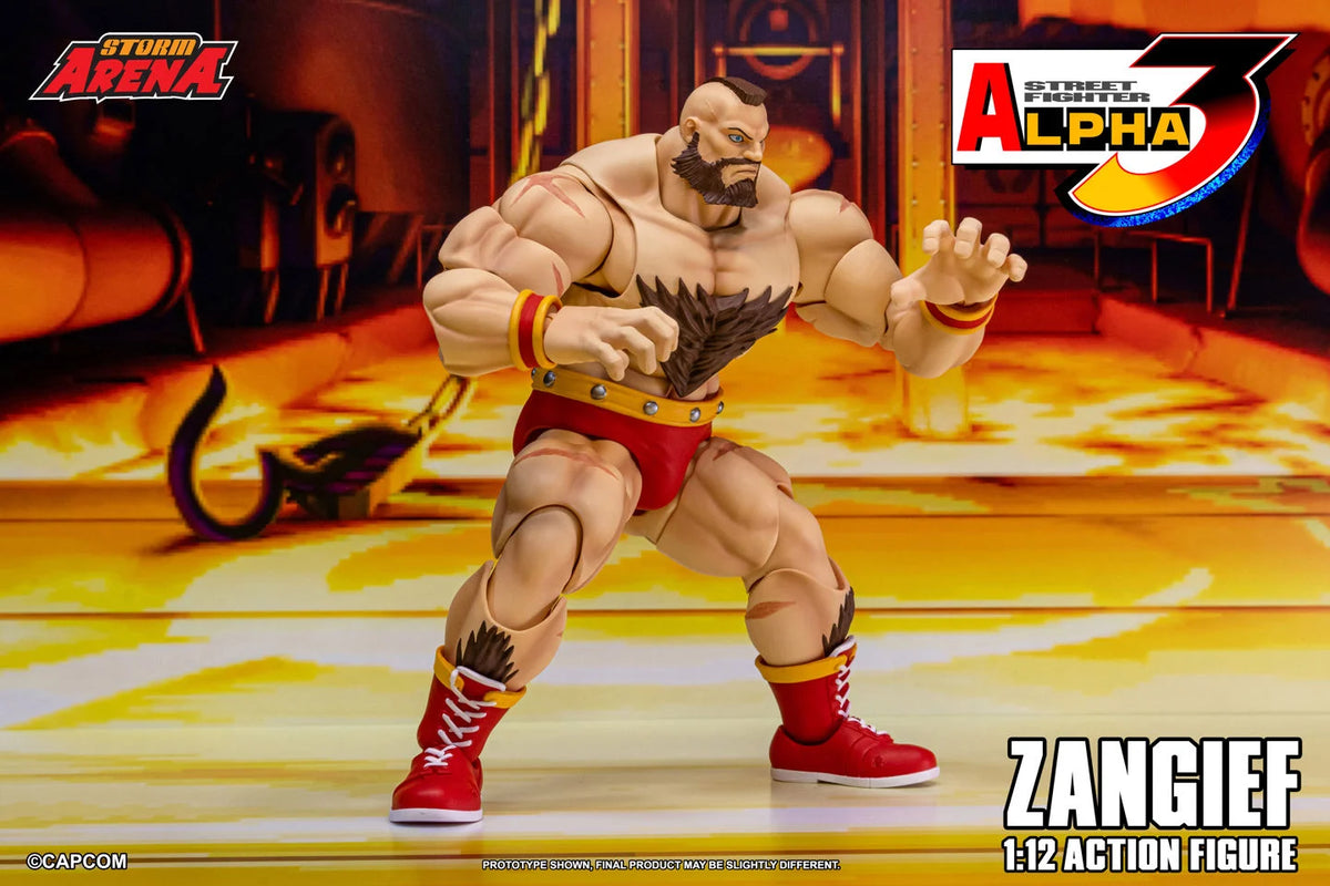[Preventa] Street Fighter Alpha 3 Storm Arena Zangief 1/12 Storm Collectibles
