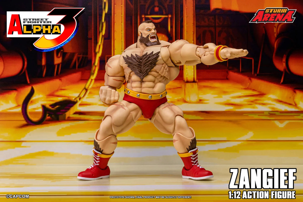 [Preventa] Street Fighter Alpha 3 Storm Arena Zangief 1/12 Storm Collectibles