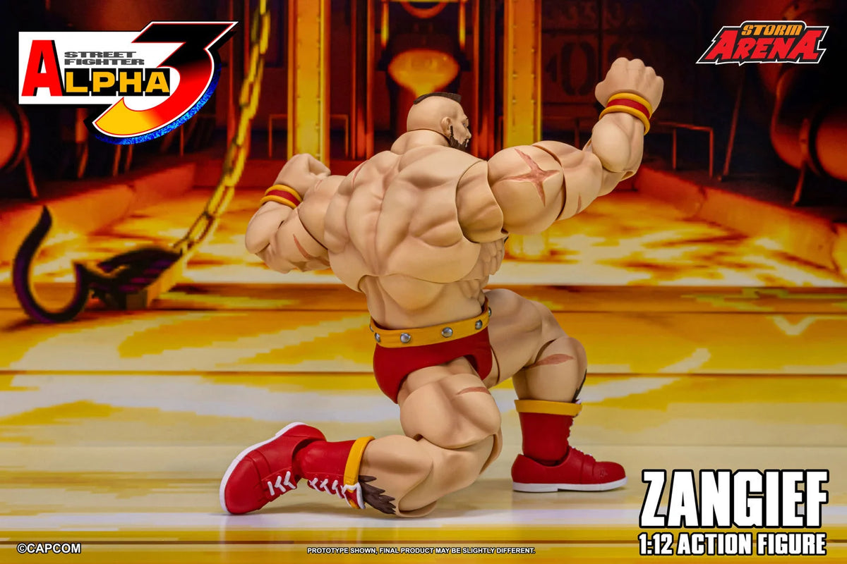 [Preventa] Street Fighter Alpha 3 Storm Arena Zangief 1/12 Storm Collectibles