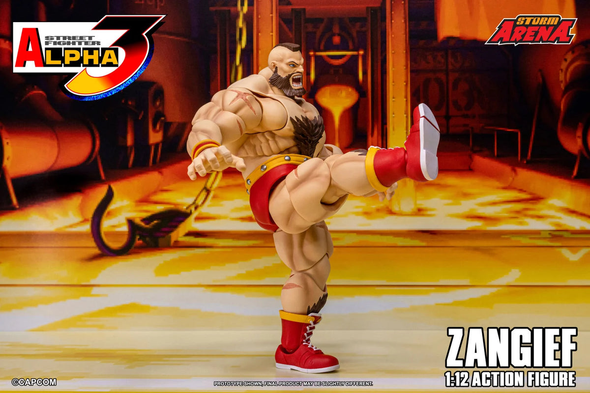 [Preventa] Street Fighter Alpha 3 Storm Arena Zangief 1/12 Storm Collectibles