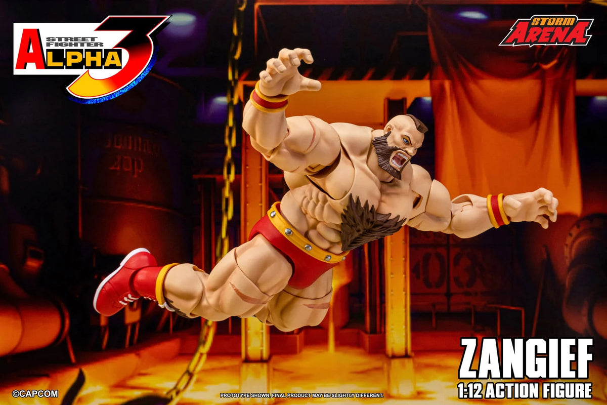 [Preventa] Street Fighter Alpha 3 Storm Arena Zangief 1/12 Storm Collectibles