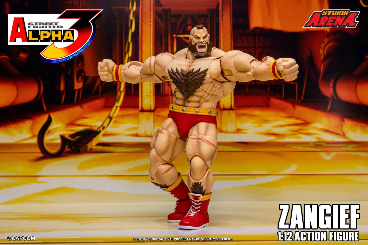 [Preventa] Street Fighter Alpha 3 Storm Arena Zangief 1/12 Storm Collectibles
