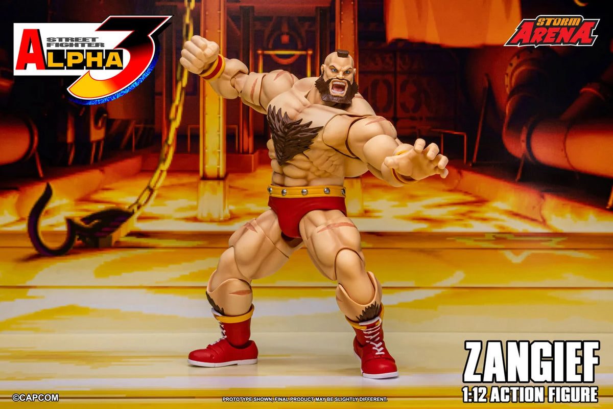 [Preventa] Street Fighter Alpha 3 Storm Arena Zangief 1/12 Storm Collectibles
