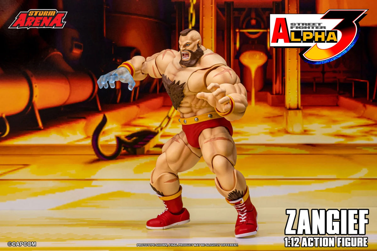 [Preventa] Street Fighter Alpha 3 Storm Arena Zangief 1/12 Storm Collectibles