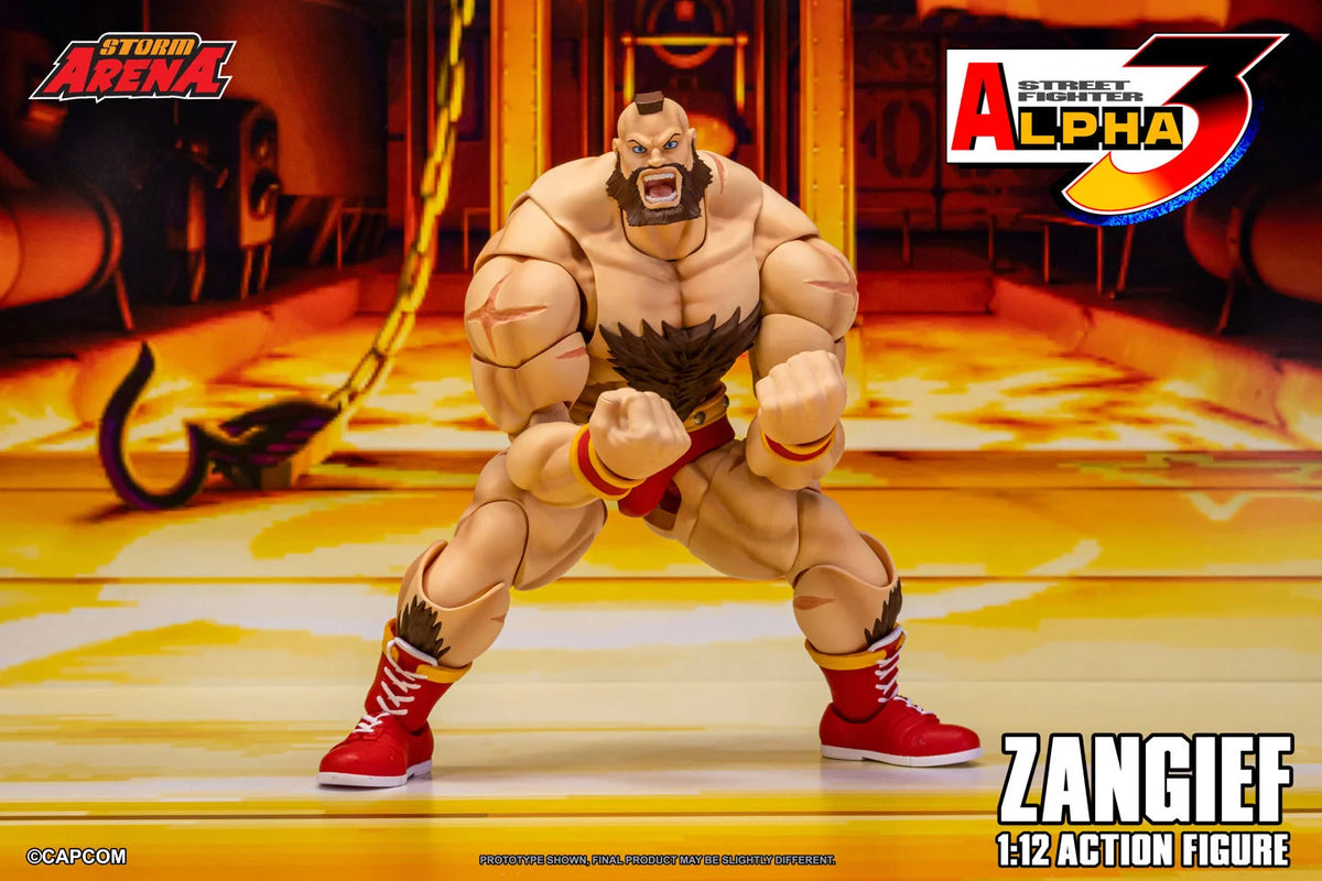 [Preventa] Street Fighter Alpha 3 Storm Arena Zangief 1/12 Storm Collectibles