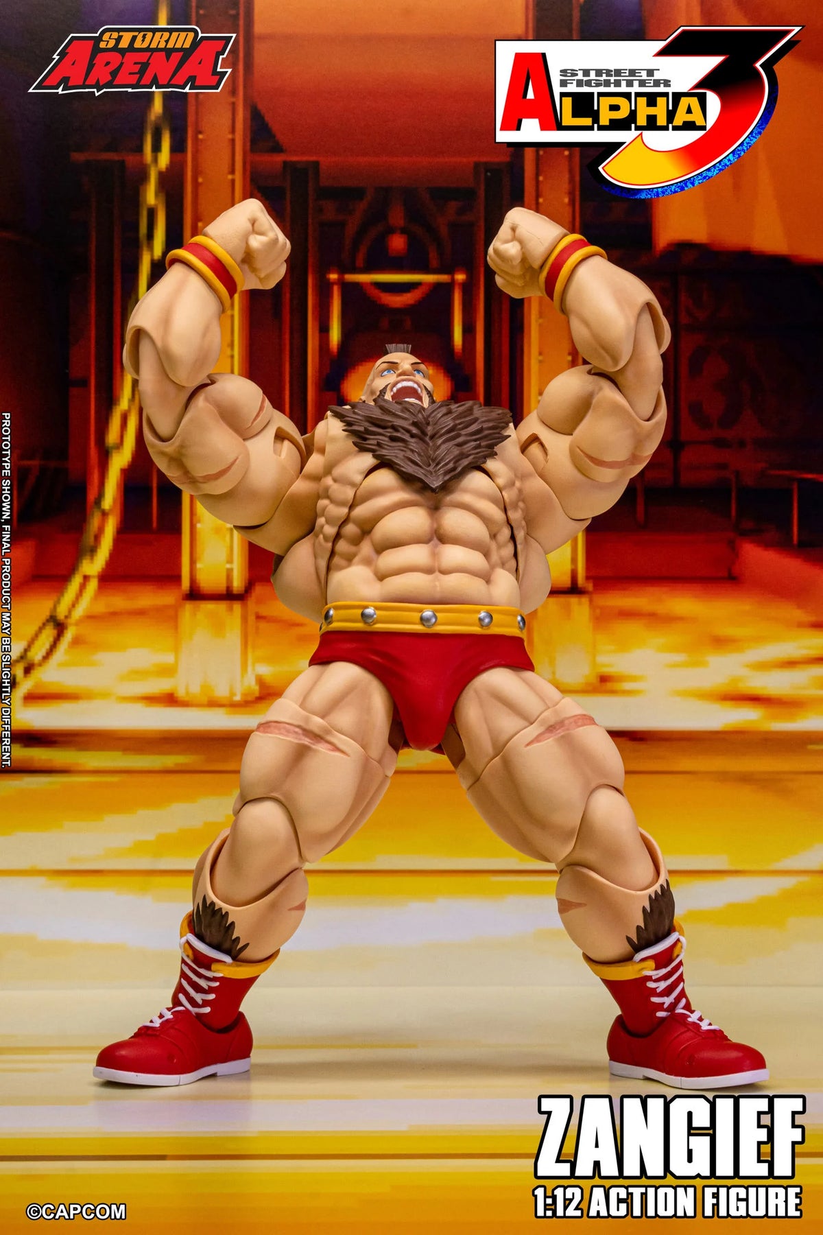 [Preventa] Street Fighter Alpha 3 Storm Arena Zangief 1/12 Storm Collectibles