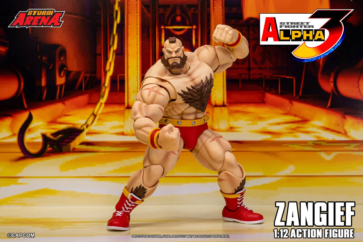 [Preventa] Street Fighter Alpha 3 Storm Arena Zangief 1/12 Storm Collectibles
