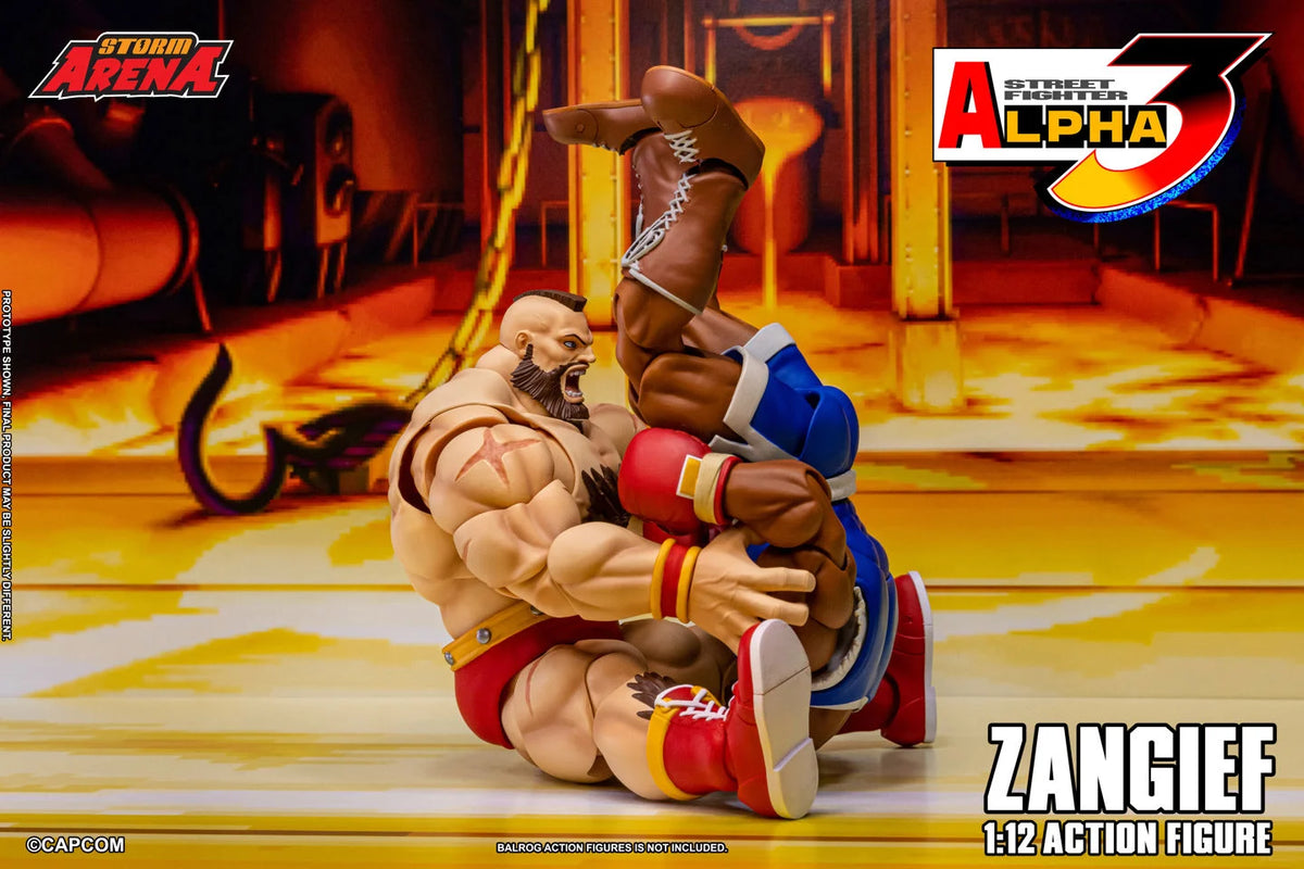 [Preventa] Street Fighter Alpha 3 Storm Arena Zangief 1/12 Storm Collectibles