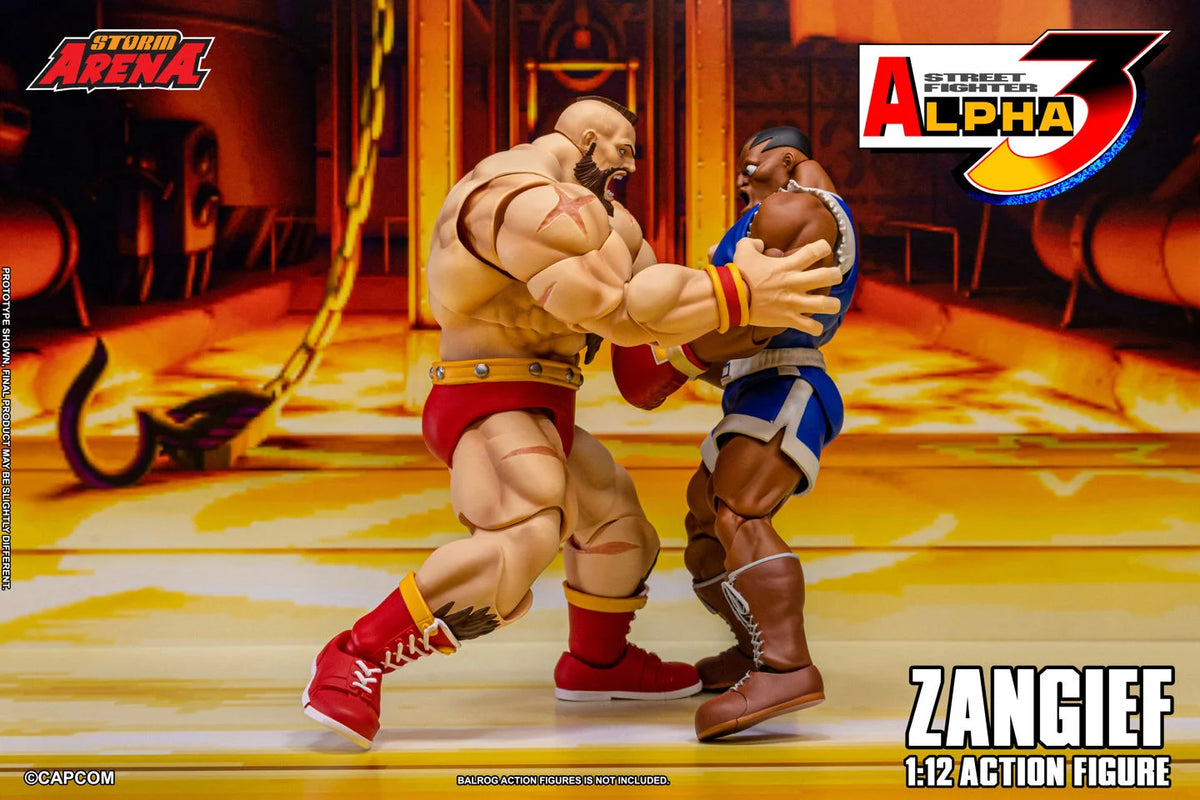 [Preventa] Street Fighter Alpha 3 Storm Arena Zangief 1/12 Storm Collectibles