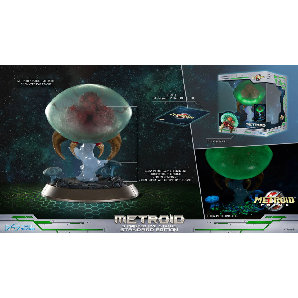 [Preventa] Metroid Prime Metroid Statue First 4 Figures