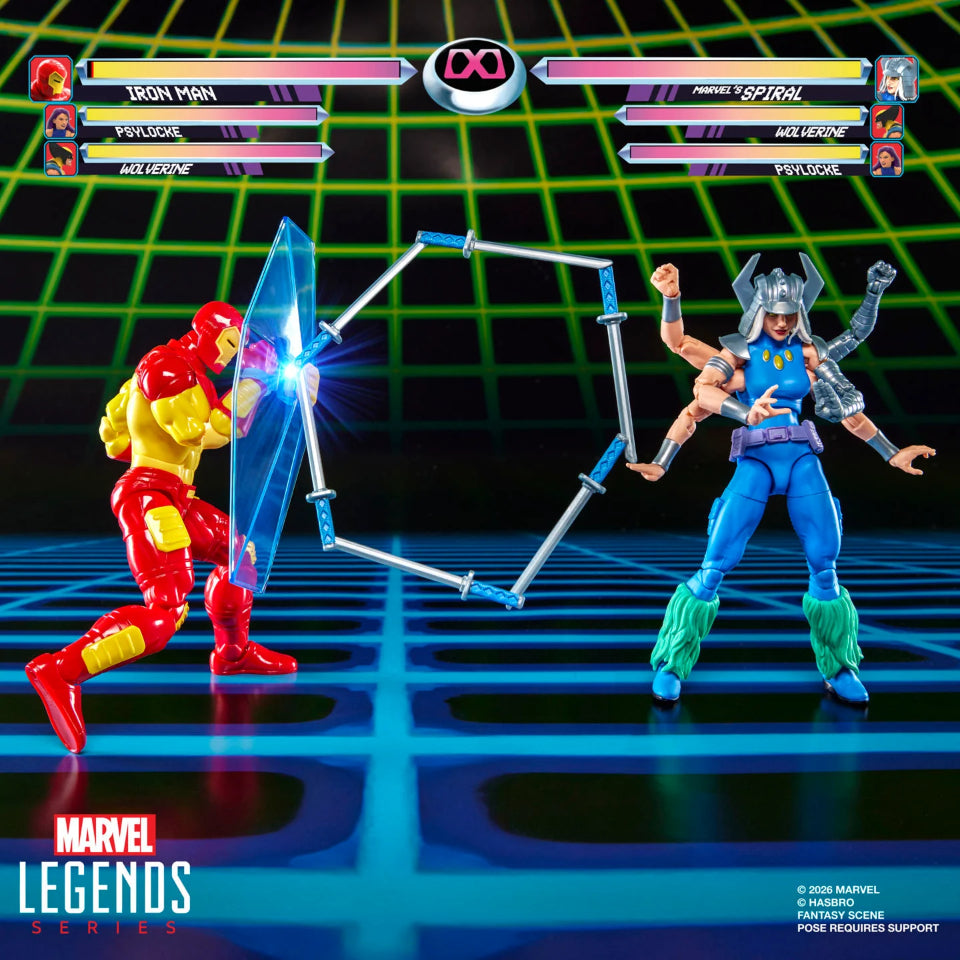 [Preventa] Series Gamerverse Iron Man vs Spiral Marvel Legends
