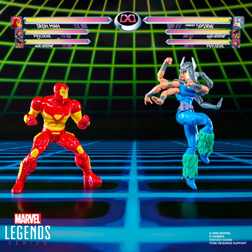 [Preventa] Series Gamerverse Iron Man vs Spiral Marvel Legends