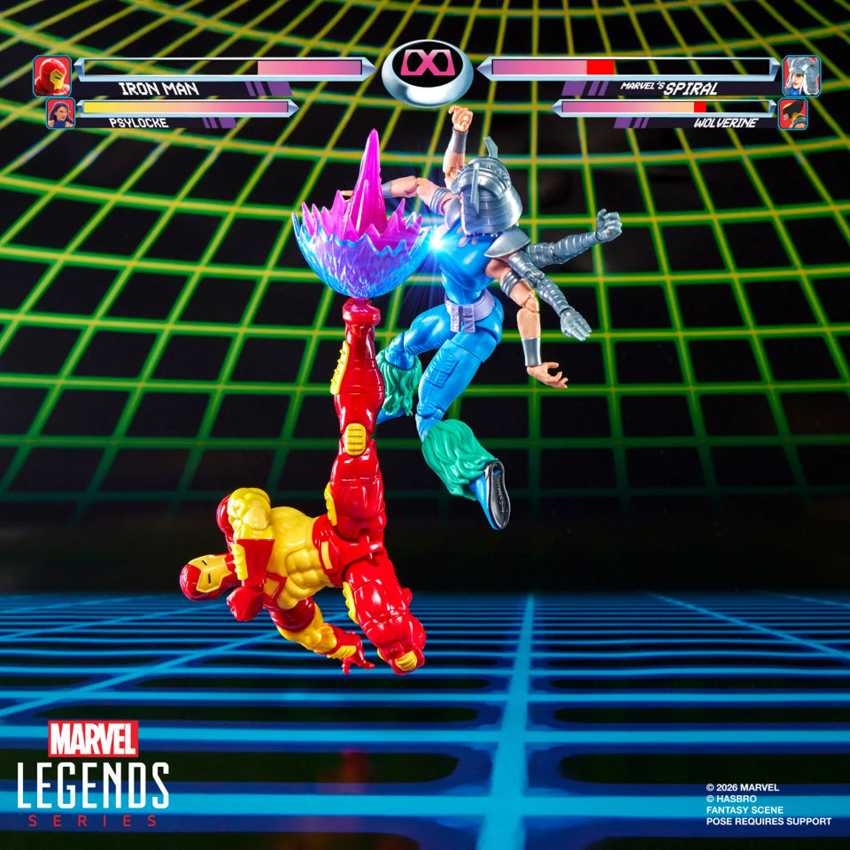 [Preventa] Series Gamerverse Iron Man vs Spiral Marvel Legends