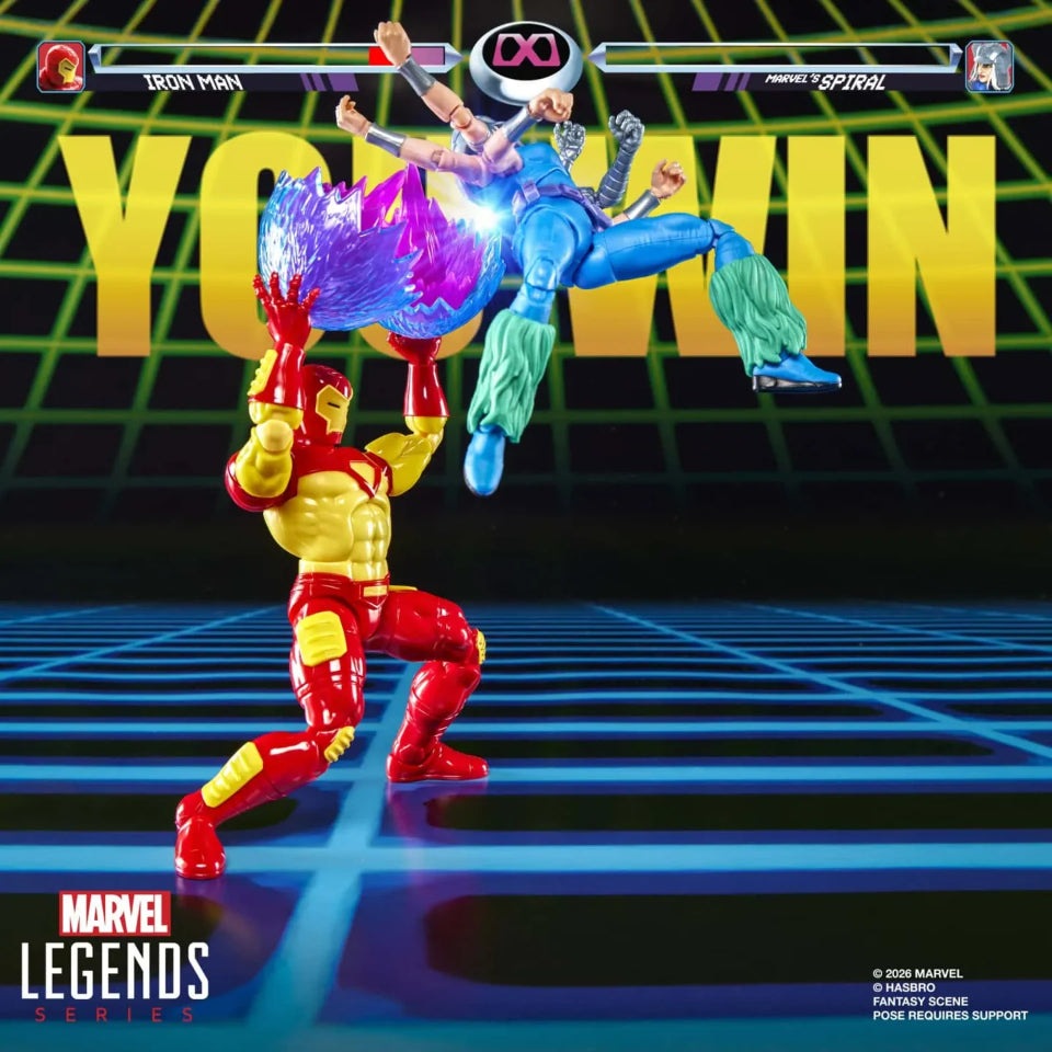 [Preventa] Series Gamerverse Iron Man vs Spiral Marvel Legends