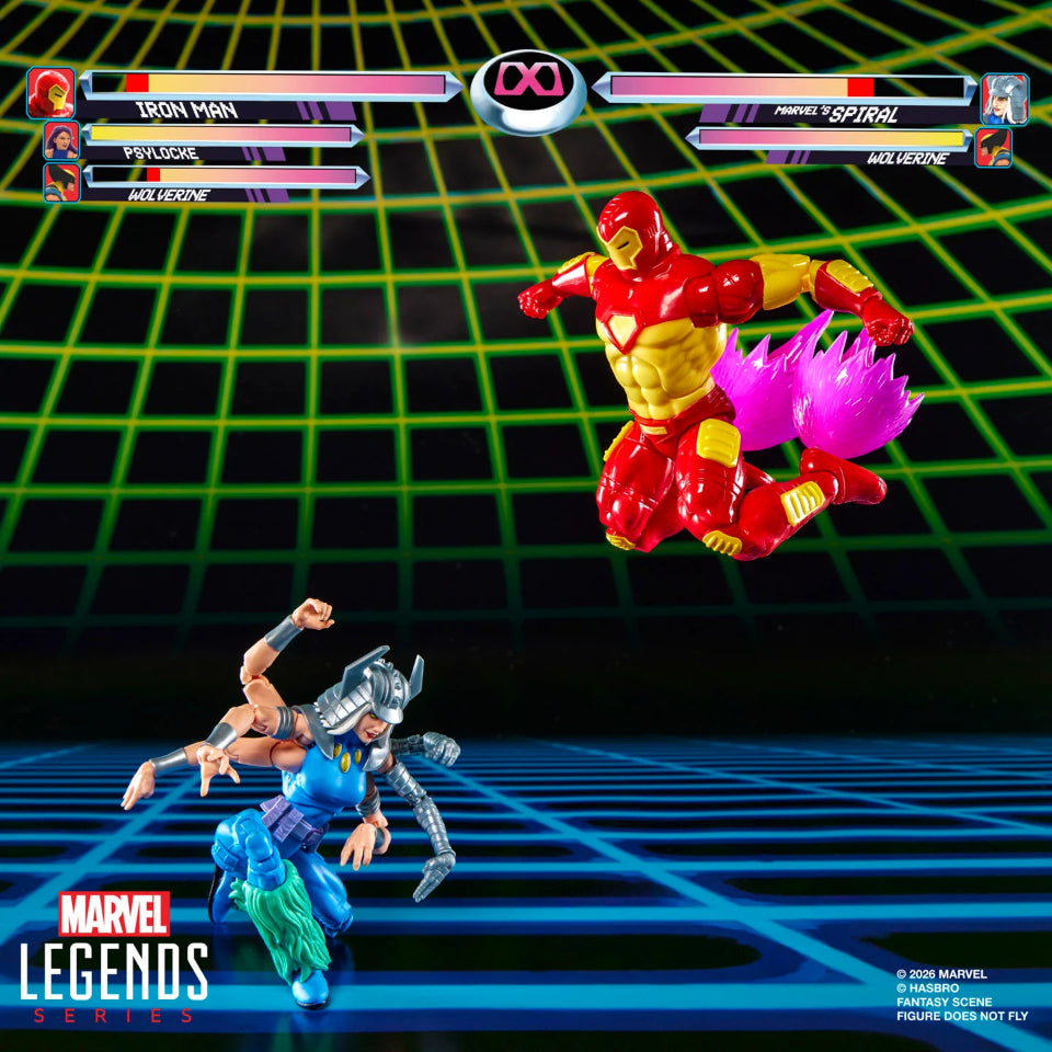 [Preventa] Series Gamerverse Iron Man vs Spiral Marvel Legends