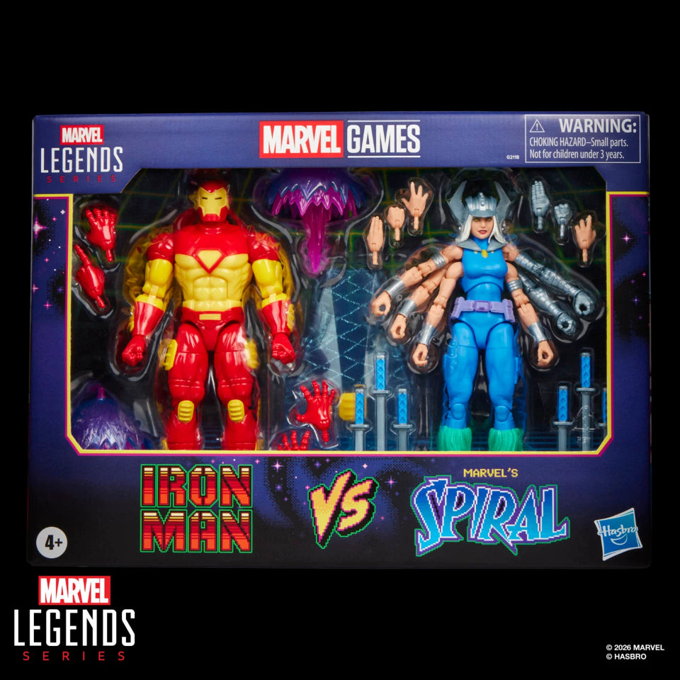 [Preventa] Series Gamerverse Iron Man vs Spiral Marvel Legends