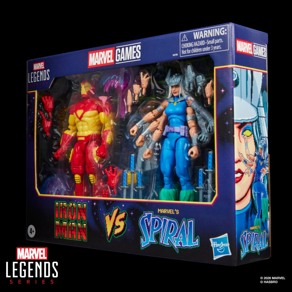 [Preventa] Series Gamerverse Iron Man vs Spiral Marvel Legends