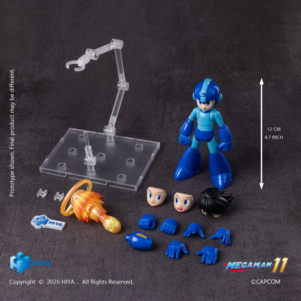[Preventa] Mega Man 11 Exquisite Basic Mega Man Hiya Toys