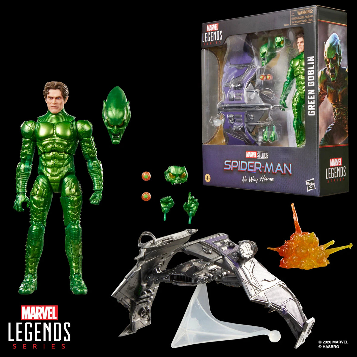 [Preventa] Spider-Man: No Way Home Green Goblin Marvel Legends