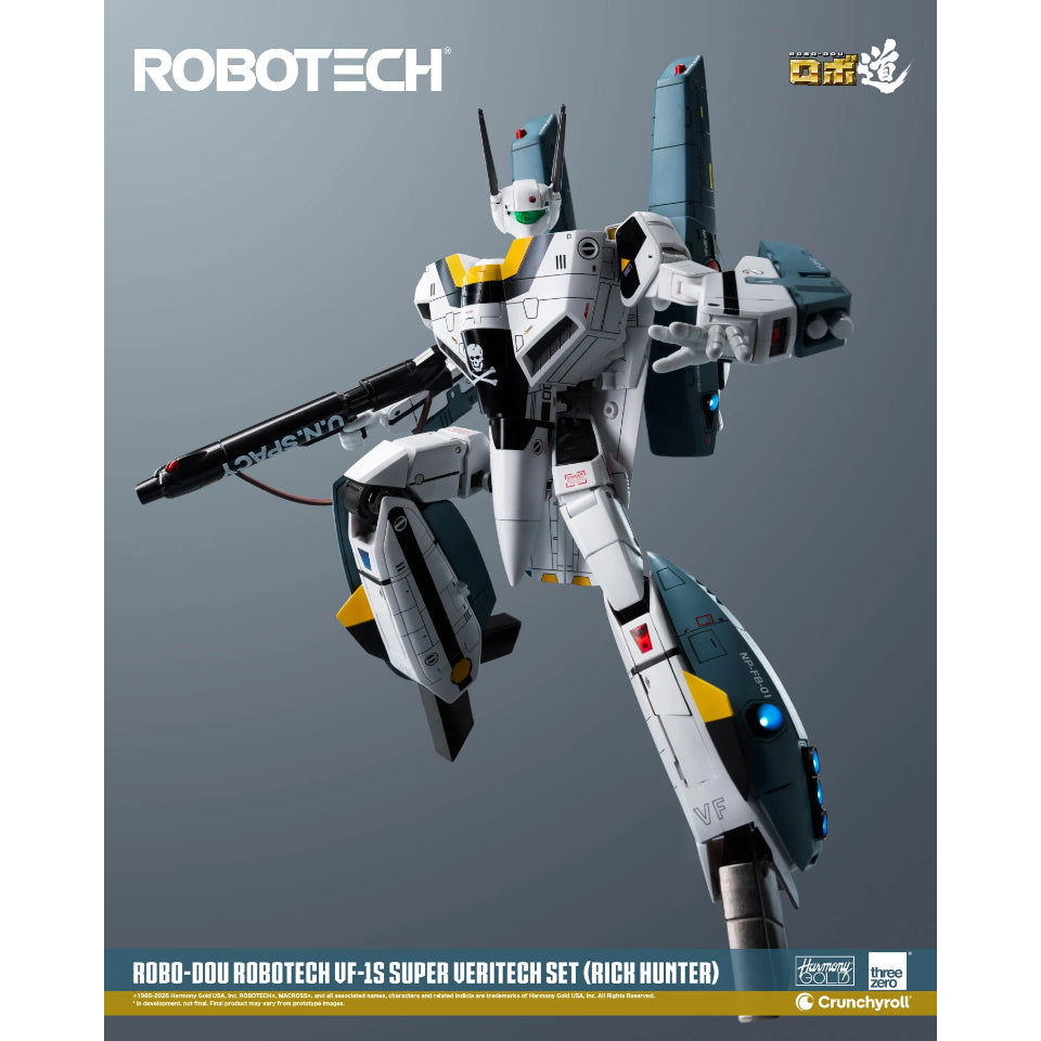 [Preventa] Robotech VF-1S Super Veritech Set Rick Hunter ROBO-DOU Threezero