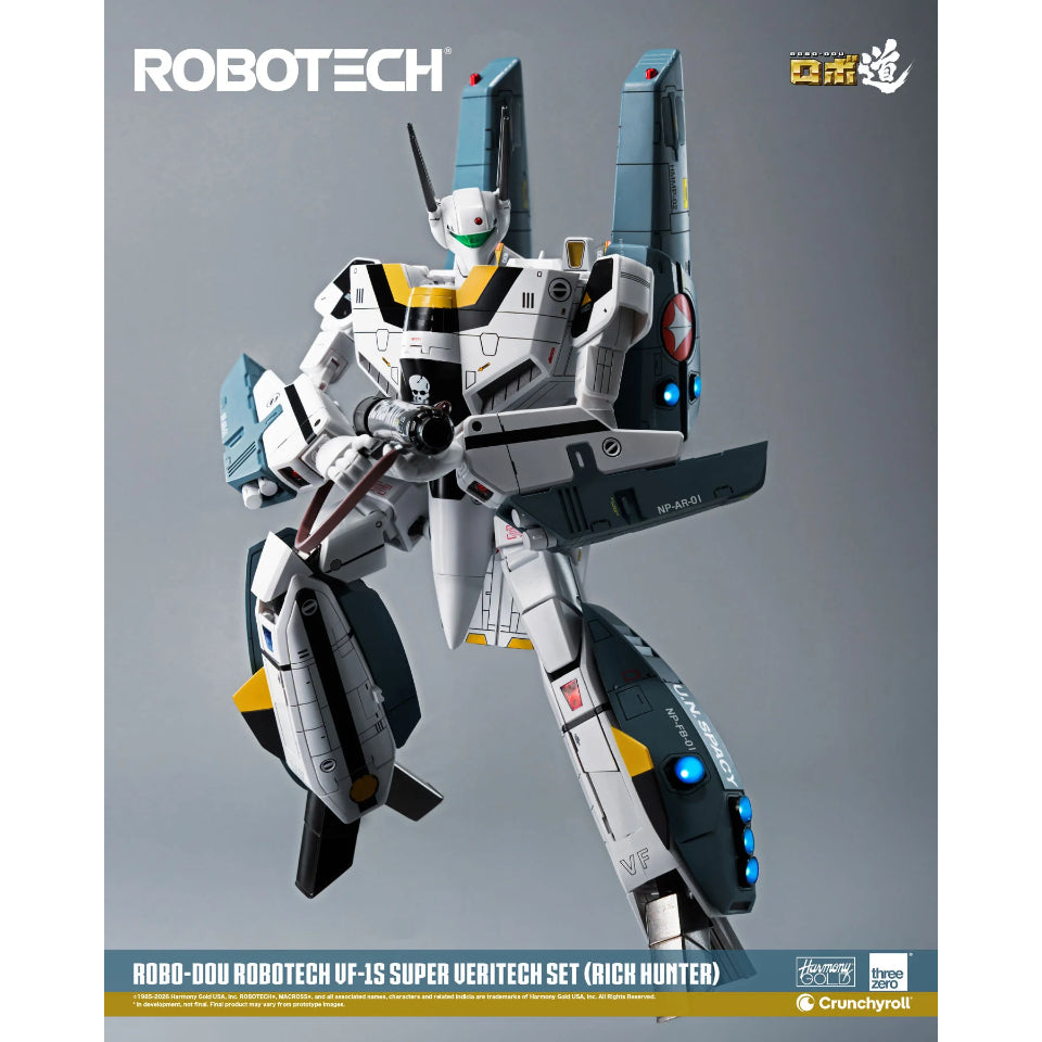 [Preventa] Robotech VF-1S Super Veritech Set Rick Hunter ROBO-DOU Threezero