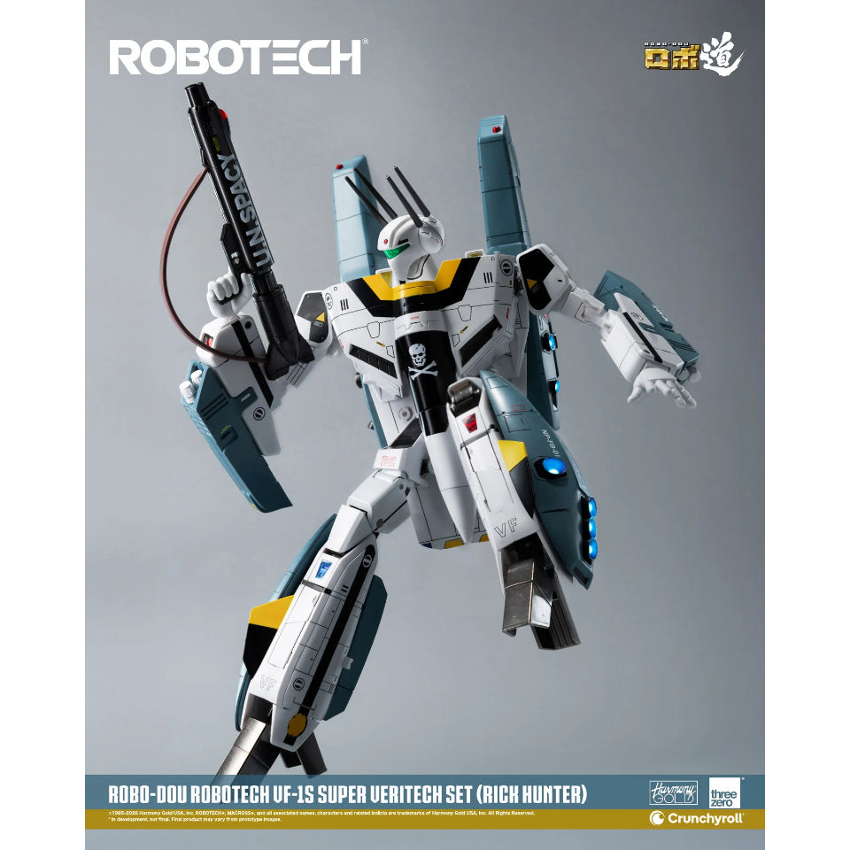 [Preventa] Robotech VF-1S Super Veritech Set Rick Hunter ROBO-DOU Threezero