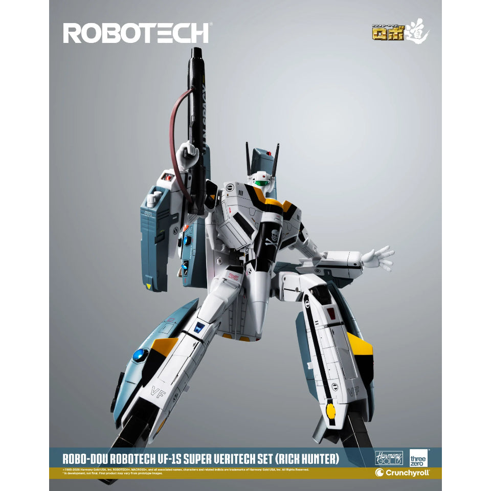 [Preventa] Robotech VF-1S Super Veritech Set Rick Hunter ROBO-DOU Threezero