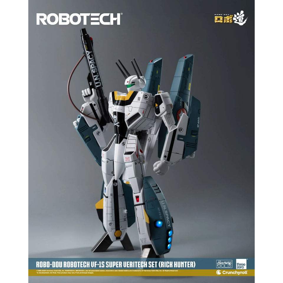 [Preventa] Robotech VF-1S Super Veritech Set Rick Hunter ROBO-DOU Threezero
