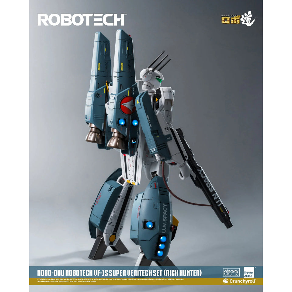 [Preventa] Robotech VF-1S Super Veritech Set Rick Hunter ROBO-DOU Threezero