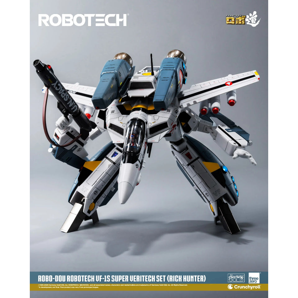 [Preventa] Robotech VF-1S Super Veritech Set Rick Hunter ROBO-DOU Threezero