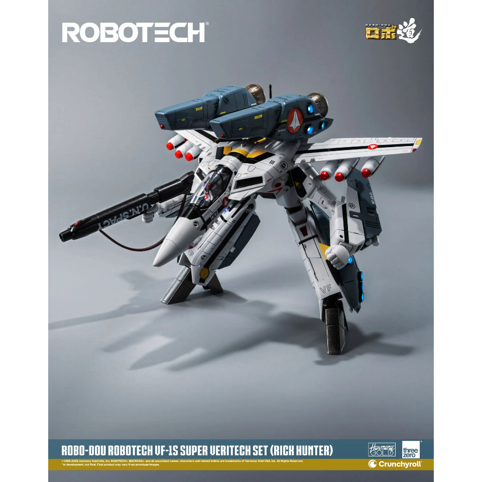 [Preventa] Robotech VF-1S Super Veritech Set Rick Hunter ROBO-DOU Threezero