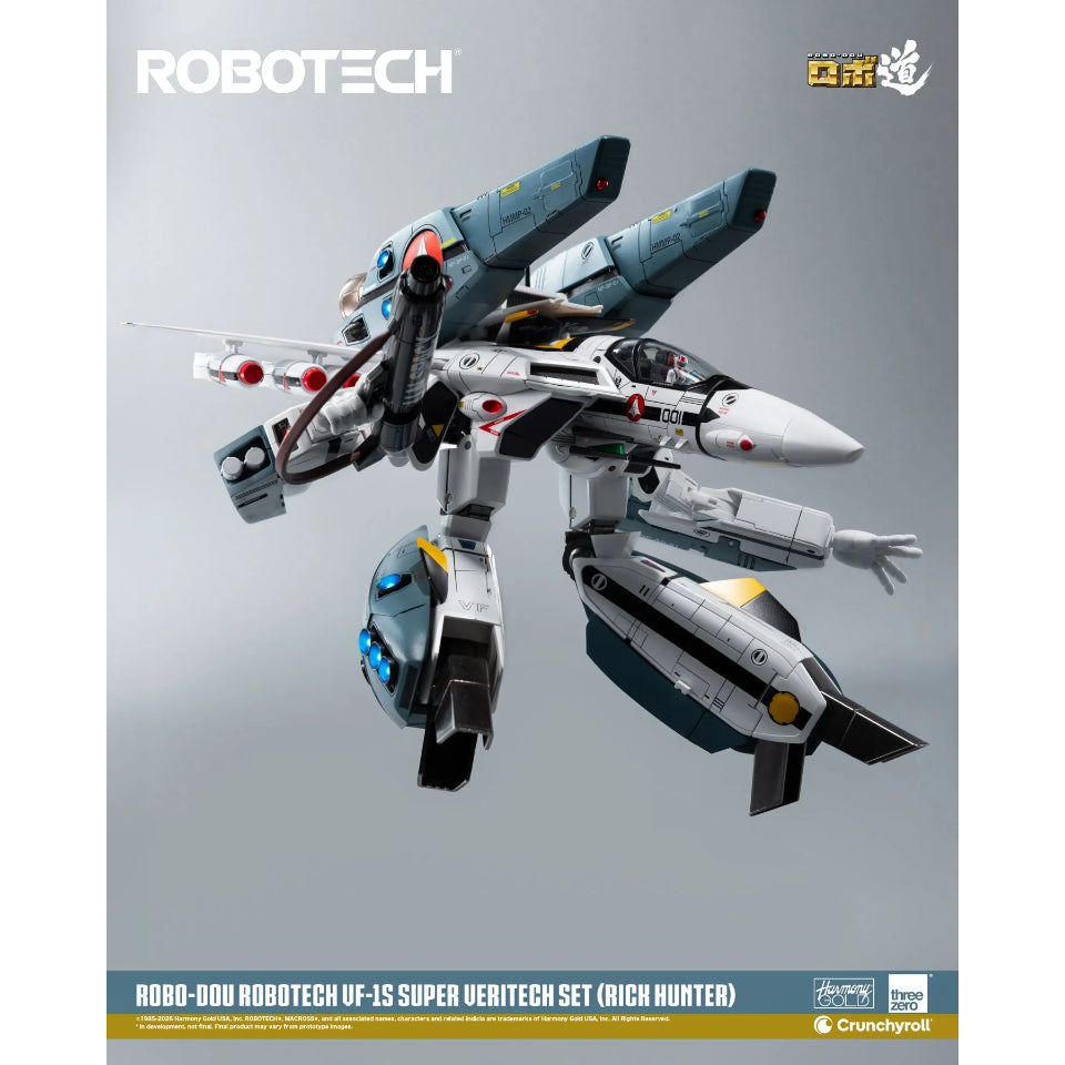 [Preventa] Robotech VF-1S Super Veritech Set Rick Hunter ROBO-DOU Threezero