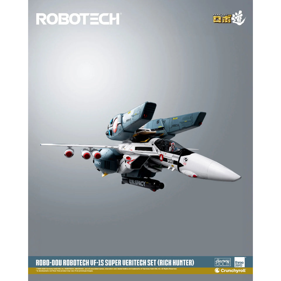 [Preventa] Robotech VF-1S Super Veritech Set Rick Hunter ROBO-DOU Threezero