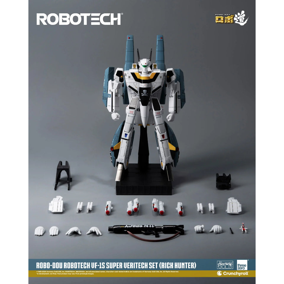 [Preventa] Robotech VF-1S Super Veritech Set Rick Hunter ROBO-DOU Threezero