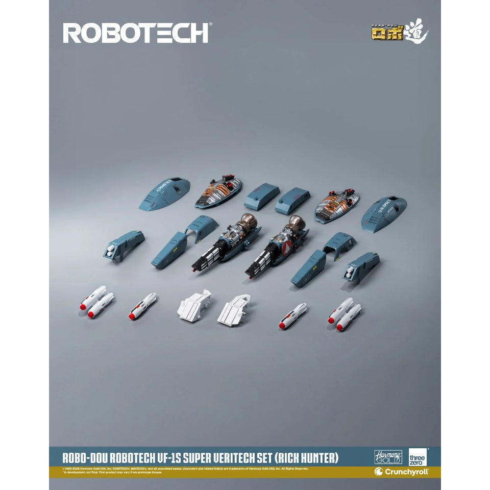 [Preventa] Robotech VF-1S Super Veritech Set Rick Hunter ROBO-DOU Threezero