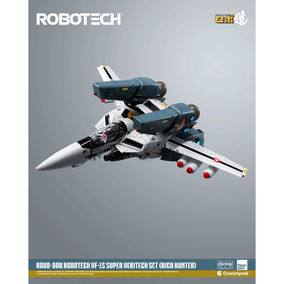 [Preventa] Robotech VF-1S Super Veritech Set Rick Hunter ROBO-DOU Threezero